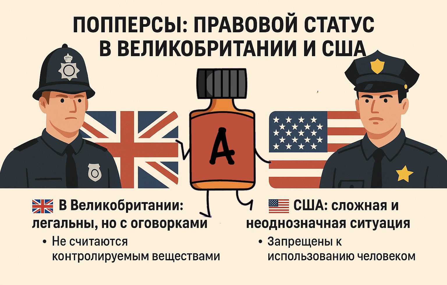 Попперсы: правовой статус в Великобритании и США. Тверь Попперсы: правовой статус в Великобритании и США. Тверь